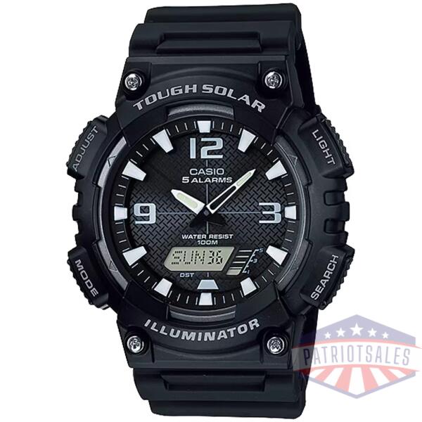 Solar Powered Analog-Digital Watch