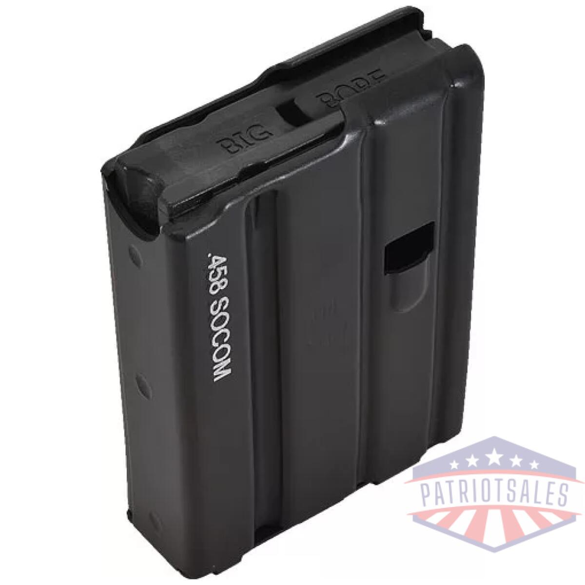 D&h tactical magazine 458soc - 4rd blk w/laser logo ar15 - image 1