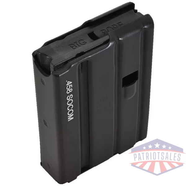 D&H TACTICAL MAGAZINE 458SOC - 4RD BLK W/LASER LOGO AR15