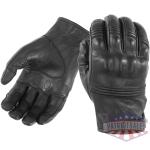 All-Leather Gloves with Knuckle Armor