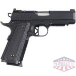 CZ DAN WESSON TCP OPTIC READY .45ACP 4"", FS BLACK DUTY FINISH 8RD MAG