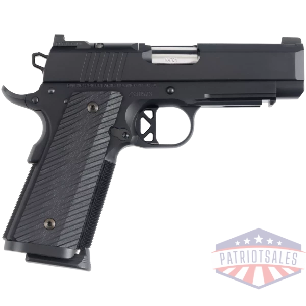 CZ DAN WESSON TCP OPTIC READY .45ACP 4"", FS BLACK DUTY FINISH 8RD MAG