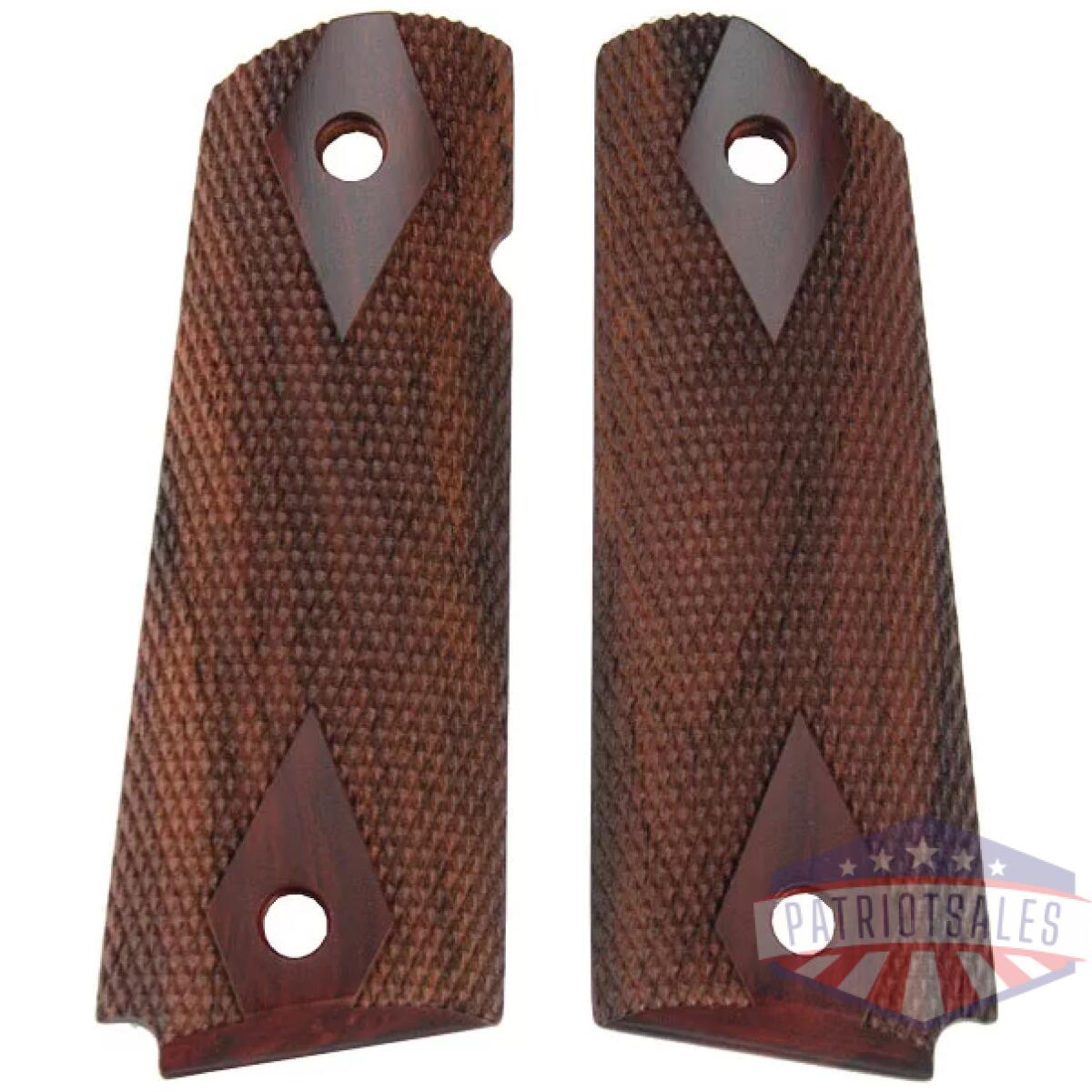 Eb45912dd. Webp - ed brown grips 1911 govt. - double diamond cocobolo - eb45912dd