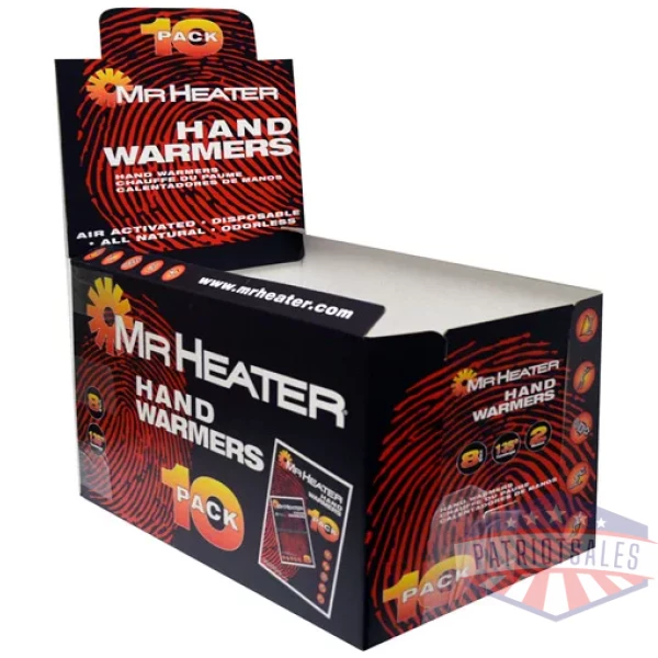 MR.HEATER HAND WARMERS 10 - PAIRS PER PACK
