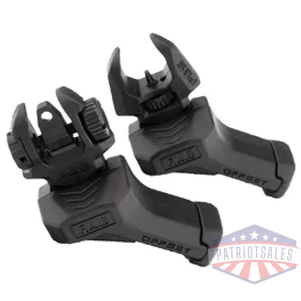 FAB DEF FRNT/REAR OFFST SGHTS RH BLK