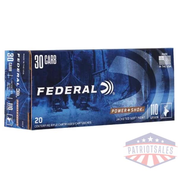 FED PWRSHK 30CARB 110GR SPRN 20/200
