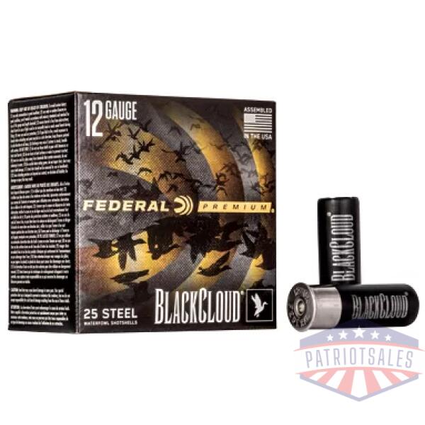 FED BLK CLOUD 12GA 2.75 #4 25/250