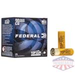 FED TOP GUN 20GA 2.75" #8 25/250