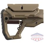 F.A.B. DEFENSE IMPACT RECOIL - BUTTSTOCK AR-15 FDE W/CHK REST