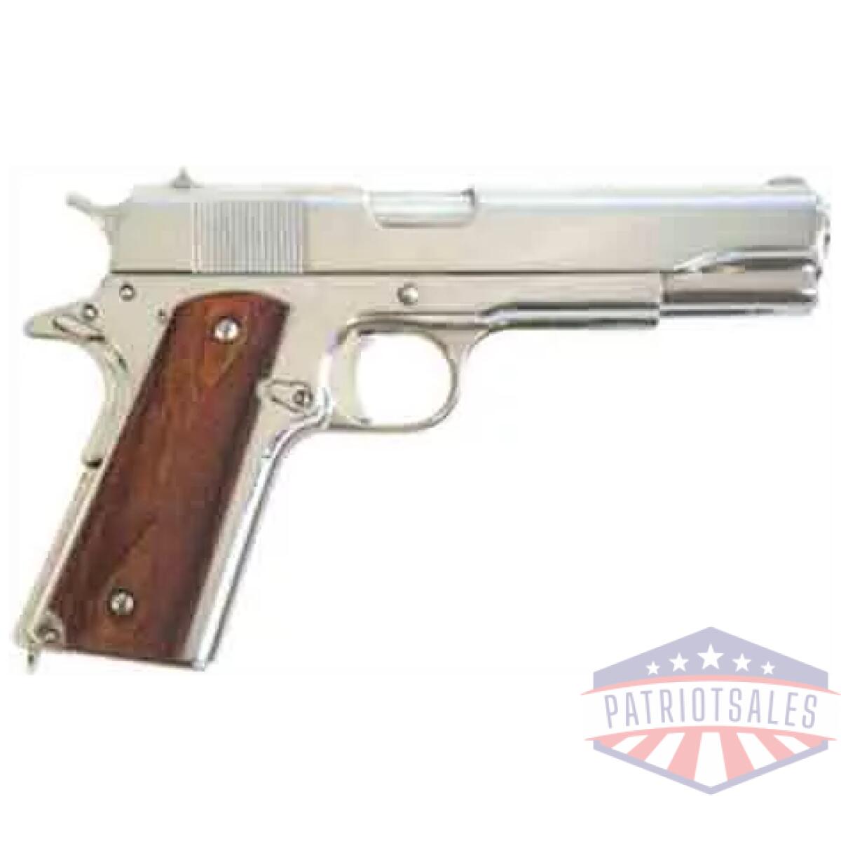 G1911n00. Webp - cimarron 1911a1 45acp 5" fs - 8-shot polished nickel walnut - g1911n00
