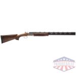 STEVENS 555E O/U 16GA 28" MC5 - SILVER ENGRAVED/WALNUT