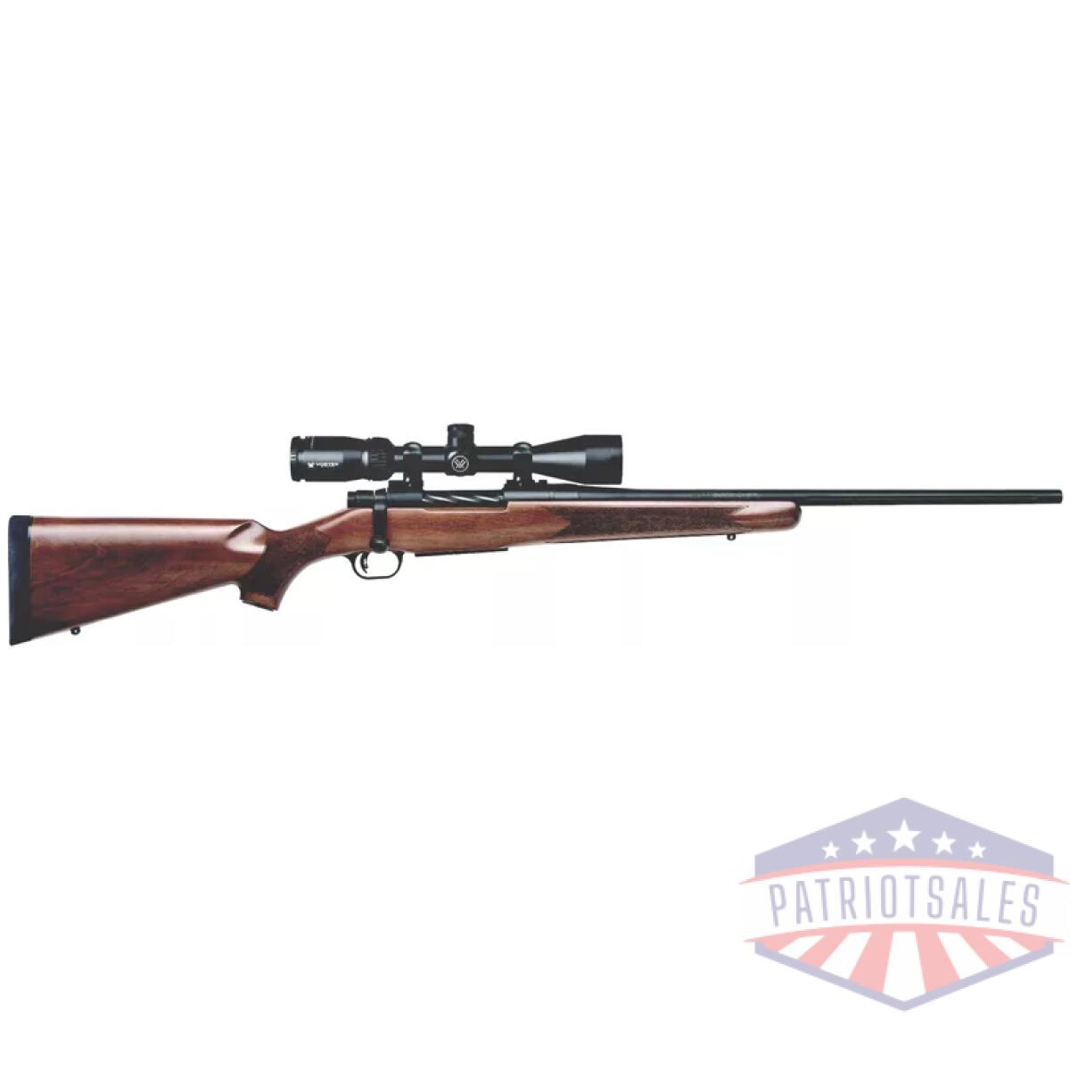 G28213. Webp - mossberg patriot 400 legend - 20" threaded 3-9x40 mat walnut - g28213
