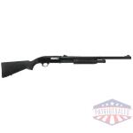 MAVERICK SLUG GUN 12GA 3" - 24" FULLY RIFLED R.S. BLK SYN