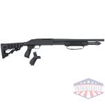 MOSSBERG 590 TACTICAL 12GA 3" - 18.5" ADJ STOCK BLUED/SYN