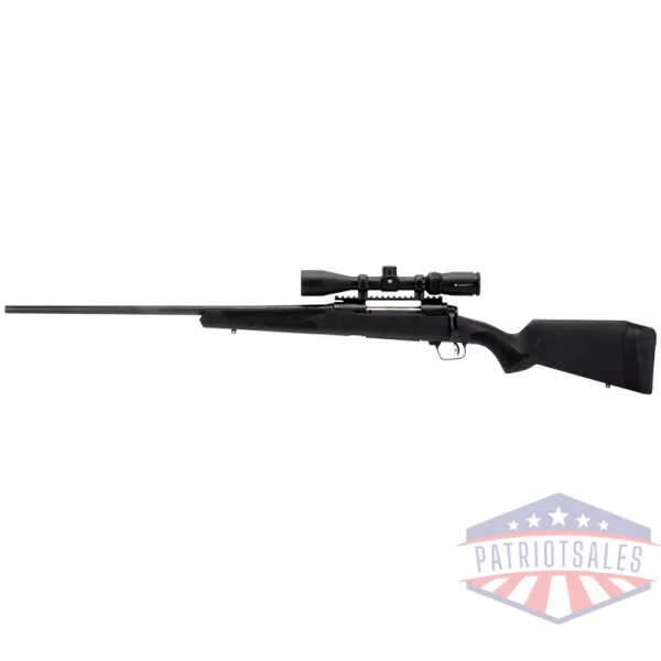 SAVAGE 110 APEX HUNTERXP 6.5CM - LH 3-9X40 BLACK/BLACK ADJ LOP