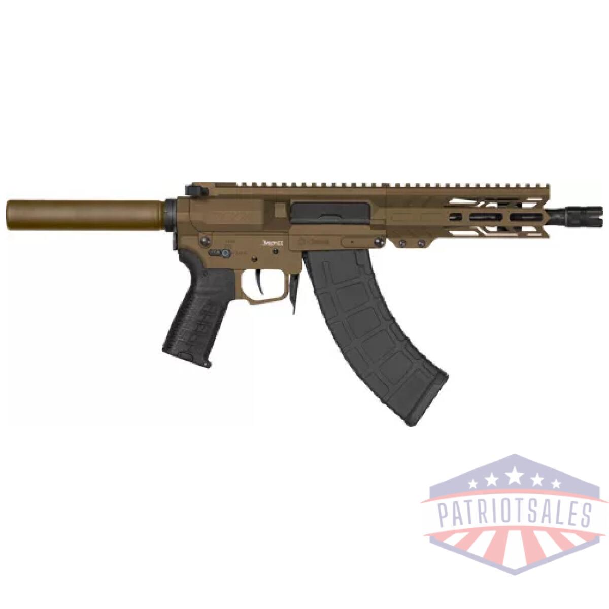 G76a470fmb. Webp - cmmg pistol banshee mk47 7. 62x - 39mm 8" 30rd pistol tube brone - g76a470fmb