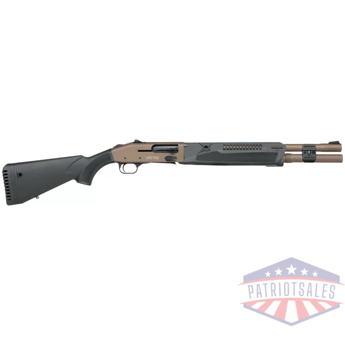 G85177. Webp - mossberg 940 pro tact 12ga 3" - 18. 5" ghost ring sight cyl fde - g85177