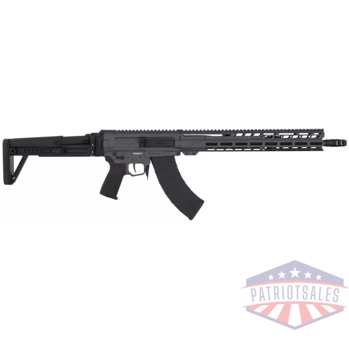G86ad60bsg. Webp - cmmg rifle dissent mk47 7. 62x - 39 16. 1" 30rd folding stk grey - g86ad60bsg