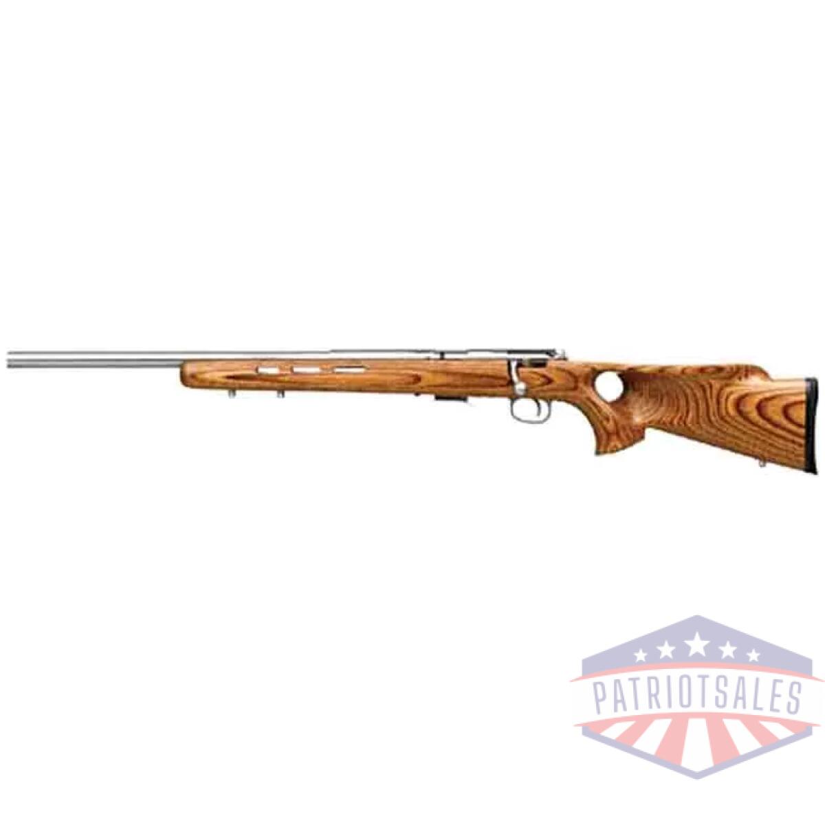 G96210. Webp - savage 93r17-btvlss 17hmr lh - 21"hb acu-tgr ss/br lam t-hole - g96210