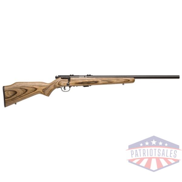 SAVAGE 93R17-BV 17HMR 21" HB - ACCU TGR BLUED/BROWN LAMINATE