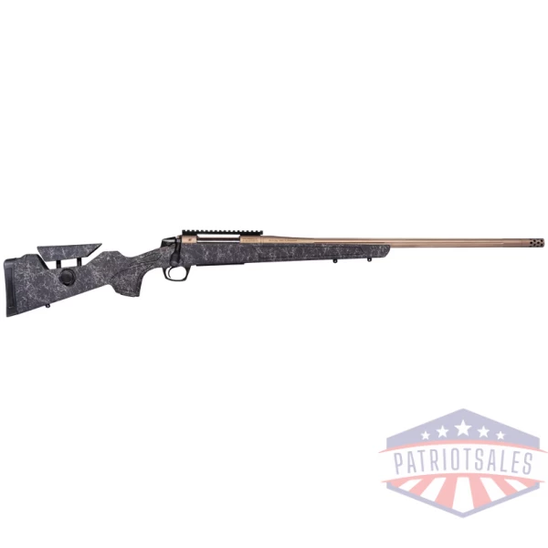 CVA CASCADE LR HUNTER 6.5PRC - 24" RAIL BRNZ/BLACK W/BRNZ WEB