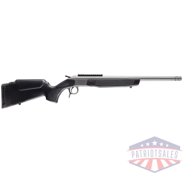 CVA SCOUT TD V3 360 BH 20" - STAINLESS/BLACK SYNTHETIC