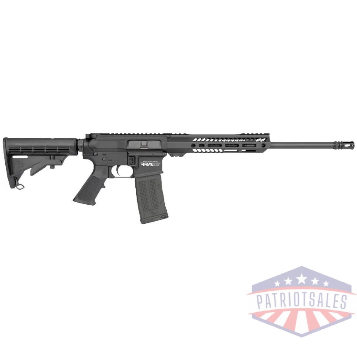 Gds1750. Webp - rra rrage 2g rifle 5. 56mm nato - 6 pos stk 16" 1:9 30rd black - gds1750