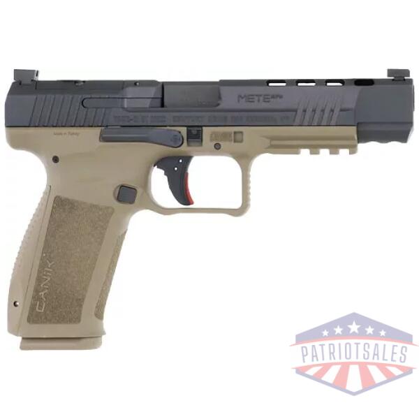 CANIK METE SFX 9MM 5.2" BBL - OR FS 1-18/1-20 MAG FDE FRAME