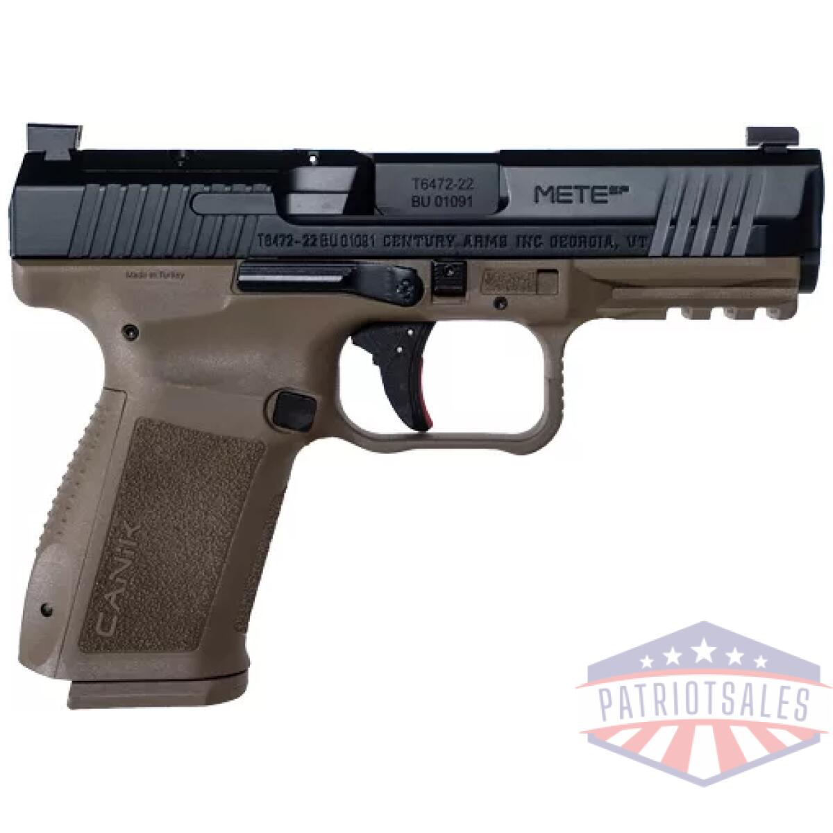 Ghg7159n. Webp - canik mete sf 9mm 4. 2" bbl - or fs 2-15rd mags fde - ghg7159n