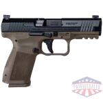 CANIK METE SF 9MM 4.2" BBL - OR FS 2-15RD MAGS FDE