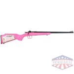 CRICKETT RIFLE G2 22LR - BLUED/PINK SYNTHETIC
