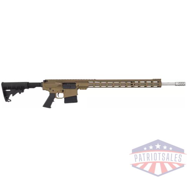 GLFA AR10 RIFLE 243 WIN - 24" S/S BBL 5-SHOT BRONZE