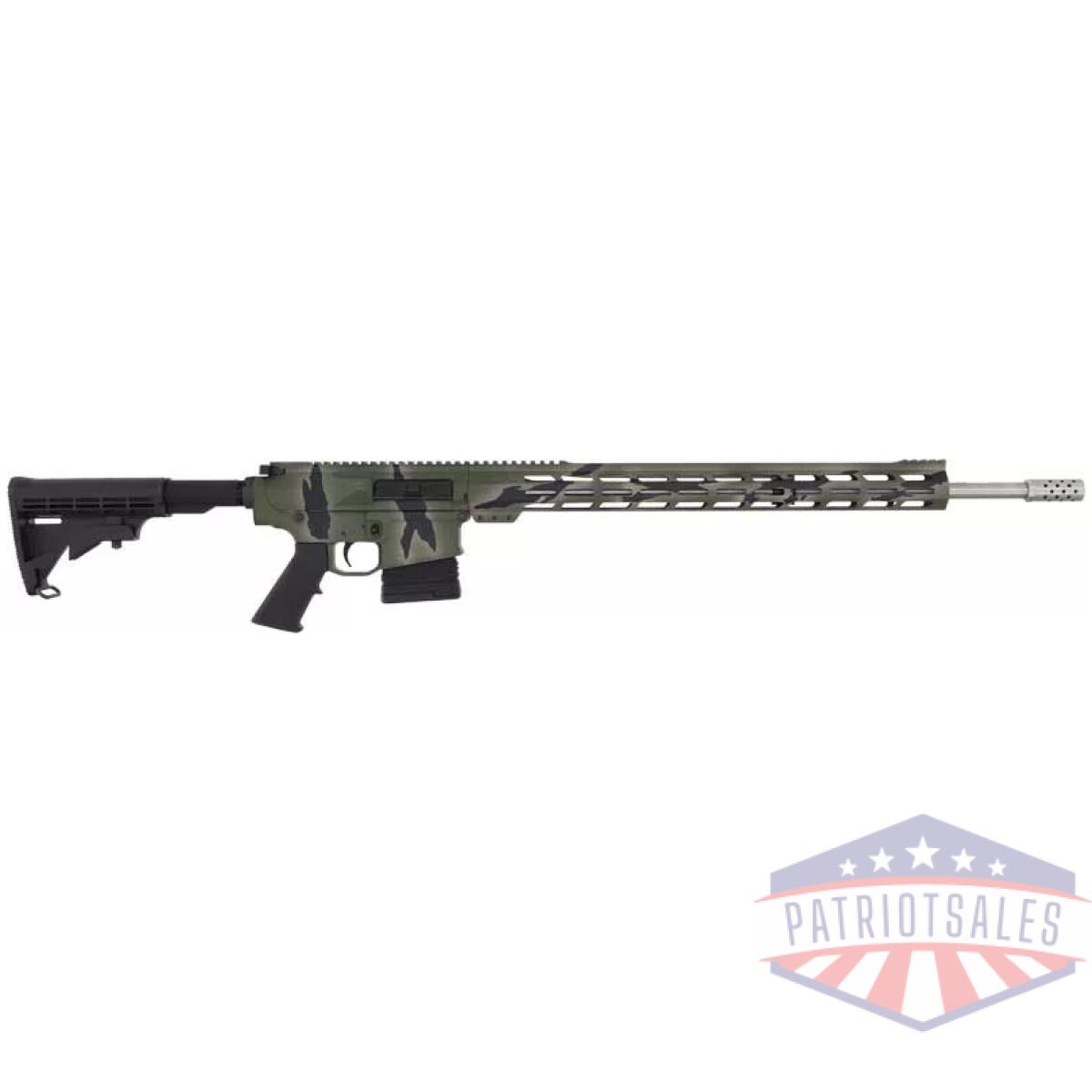 Gl10243sspgrn. Webp - glfa ar10 rifle 243 win - 24" s/s bbl 5-rd pursuit grn - gl10243sspgrn