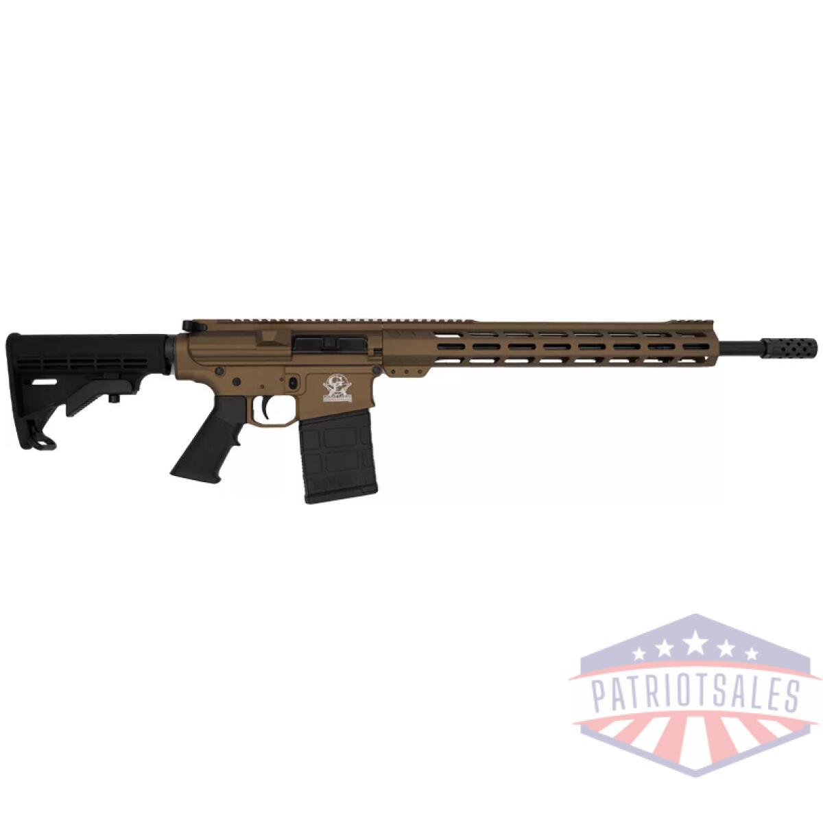 Gl10308brz. Webp - glfa ar10 rifle 308 win 18" - nitride bbl 10-shot bronze - gl10308brz
