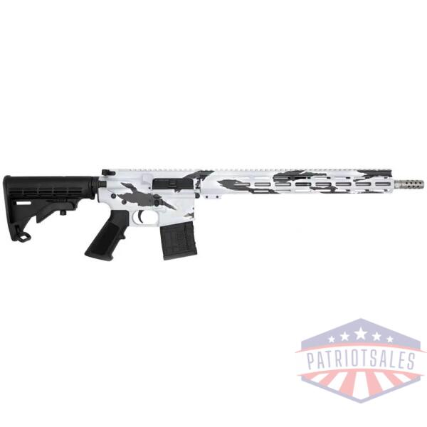 GLFA AR15 RIFLE 223 WYLDE - 16" S/S BBL PURSUIT SNOW CAMO