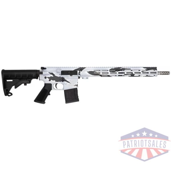 GLFA AR15 450 BUSHMASTER - 18" S/S BBL PURSUIT SNOW CAMO