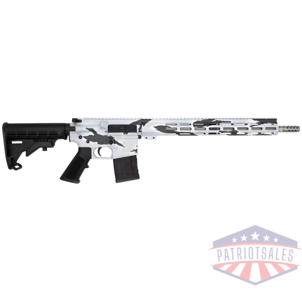 GLFA AR15 450 BUSHMASTER - 18" S/S BBL PURSUIT SNOW CAMO