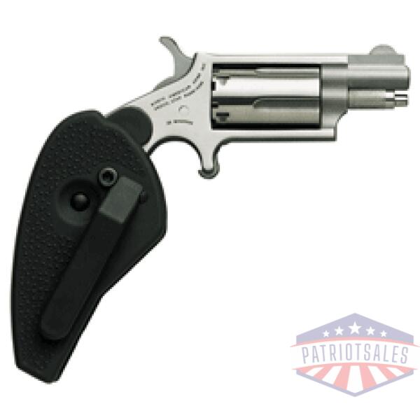 NAA MINI-REVOLVER COMBO 1-1/8" - 22LR/22WMR S/S W/HOLSTER GRP