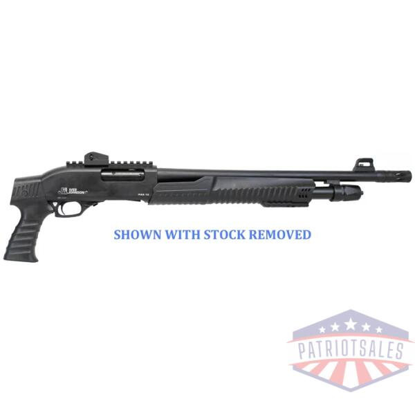 IVER JOHNSON PUMP 12GA. 3" - 18"CYL BLUED QD 2PC. PG STOCK