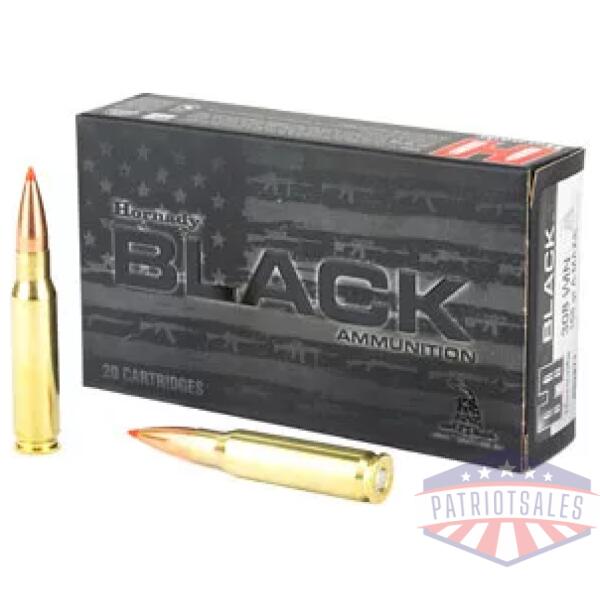 HRNDY BLACK 308WIN 168GR AMAX 20/200