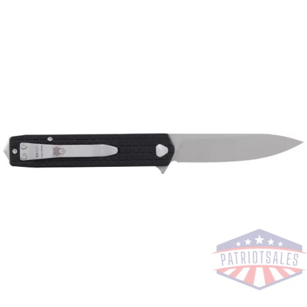 COBRATEC MEDIUM CAYDEN 3.25" - BLACK/SS D2 BLADE