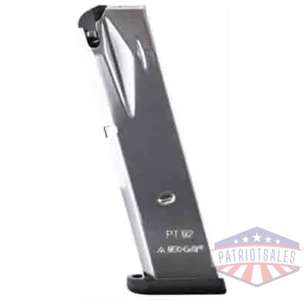 MEC-GAR MAGAZINE TAURUS PT92 - 9MM LUGER 15RD NICKEL