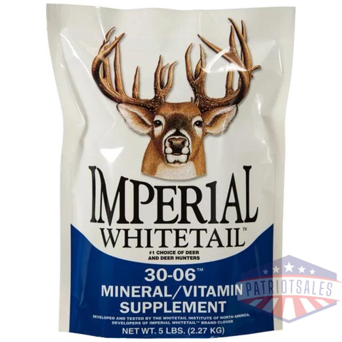 Min5. Webp - whitetail institute 30-06 - mineral/vitamin attractant 5lb - min5