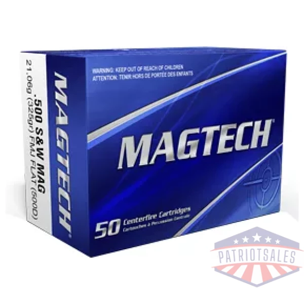 MAGTECH 500 S&W 325GR FMJ 20/500