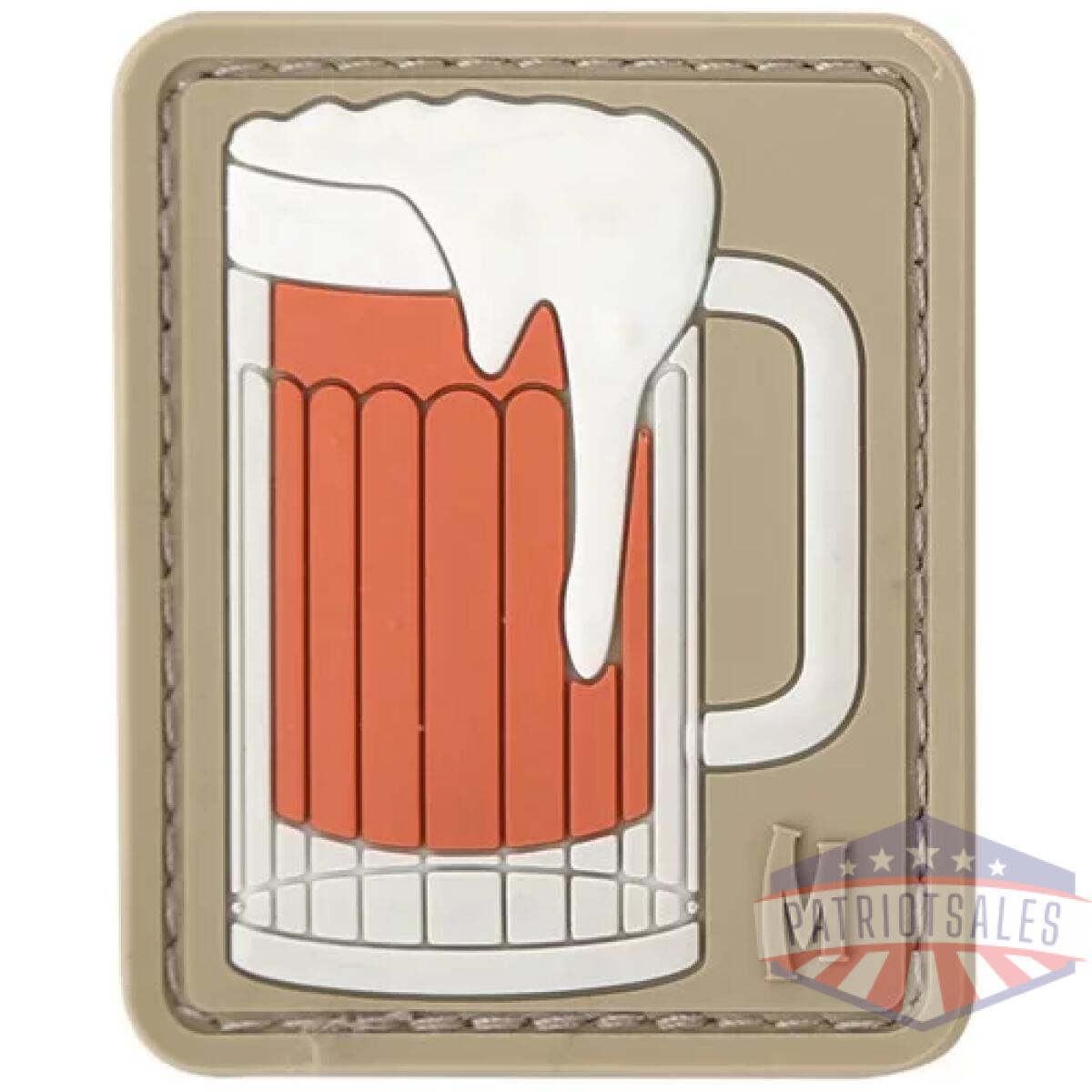 Mxp-pvcpatch-beera. Webp - beer mug morale patch - mxp pvcpatch beera
