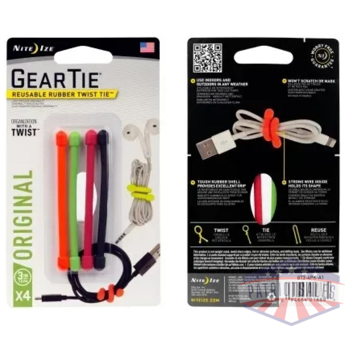 Nigt3-4pk-a1. Webp - gear tie reusable rubber twist tie - nigt3 4pk a1