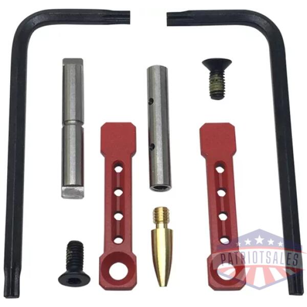 KNS PIN KIT NON-ROTATING - GEN ST AR15/M16 .154 RED