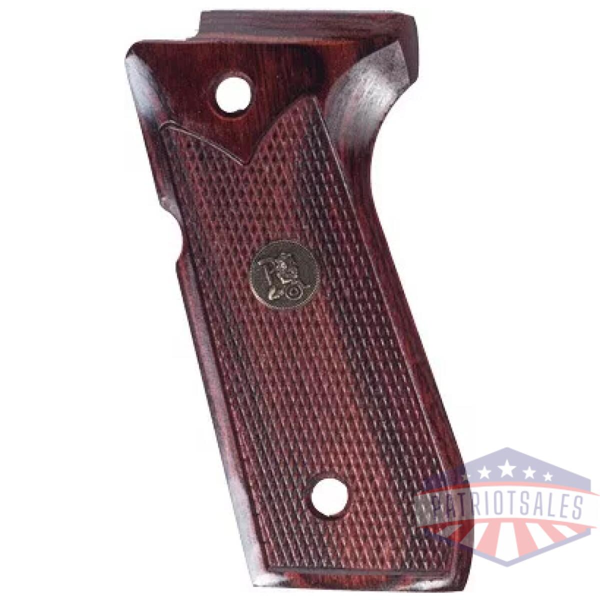 P63200. Webp - pachmayr laminated wood grips - beretta 92fs rosewood check - p63200