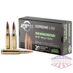 PPU SUPREME 308WIN 168GR HPBT 20/200