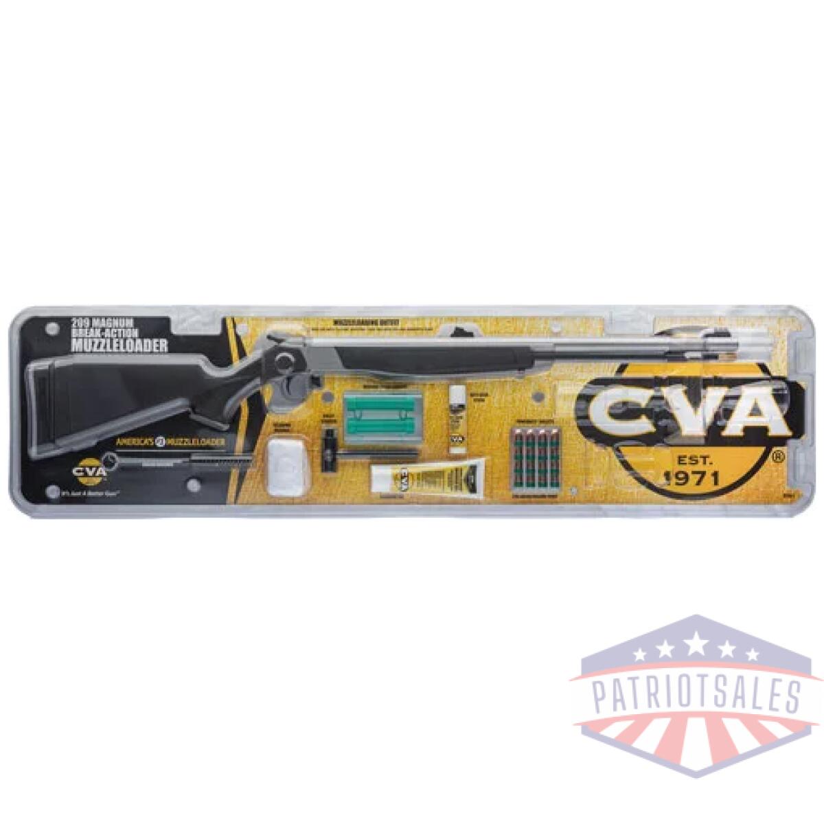 Pr2117svp. Webp - cva wolf v2 209m 50 cal 24" - w/sight ss/blk syn access pack - pr2117svp